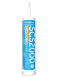 Aluminum Gray Silicone Sealant Cartridge 10oz SCS2009 24pcs