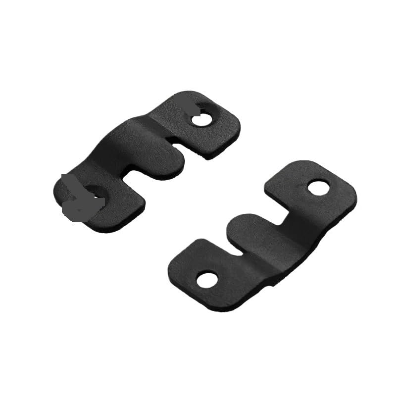 Stainless Steel Wall Hook Keyhole Hanger Flush Mount Bracket Set 4pcs