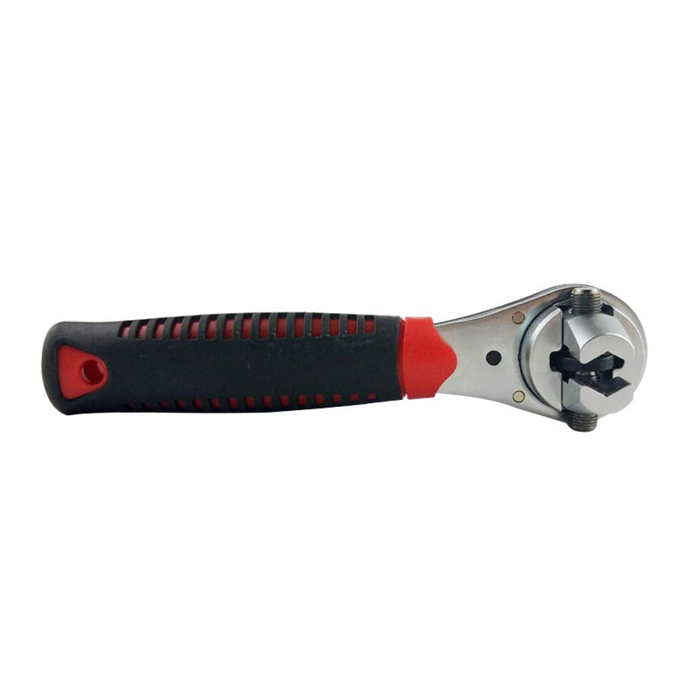 6-22mm Adjustable Universal Ratchet Wrench Multifunctional Repair Tool