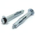 3/16" x 2-1/2" Steel Hollow Wall Drywall Anchors 50pcs