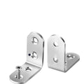 90° Stainless Steel Angle Brackets for Shelf, Table & Chair 10pcs