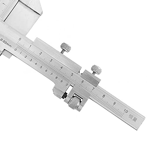 Stainless Steel Gear Tooth Vernier Caliper Thickness Gauge Measuring Tool