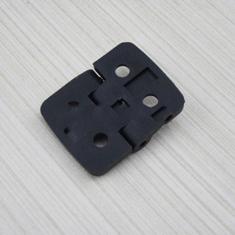 10pcs Nylon Mini Hinges Black Plastic Cabinet Door Hinges