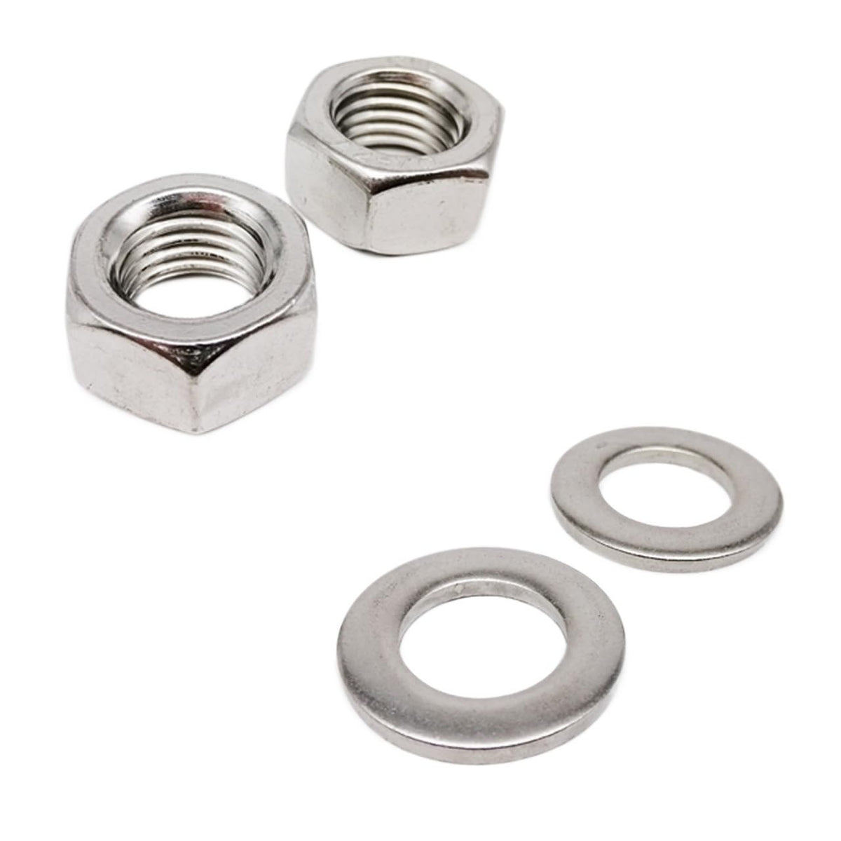 M2-M5 Stainless Steel Hex Socket Screw Bolt Nut Washer Kit 1140pcs