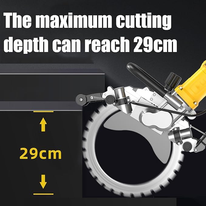 5000W Electric Wall Chaser Concrete Cutter Saw for Brick and Granite