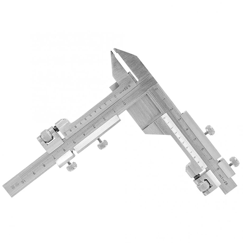 Stainless Steel Gear Tooth Vernier Caliper Thickness Gauge Measuring Tool
