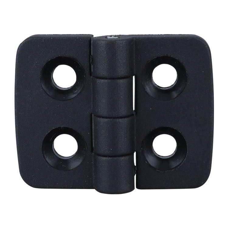 10pcs Nylon Mini Hinges Black Plastic Cabinet Door Hinges