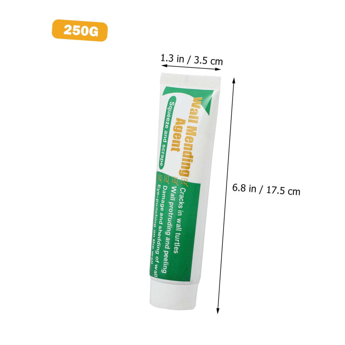 Wall Repair Paste Kit with Scraper, Fast Solution for Drill Holes
