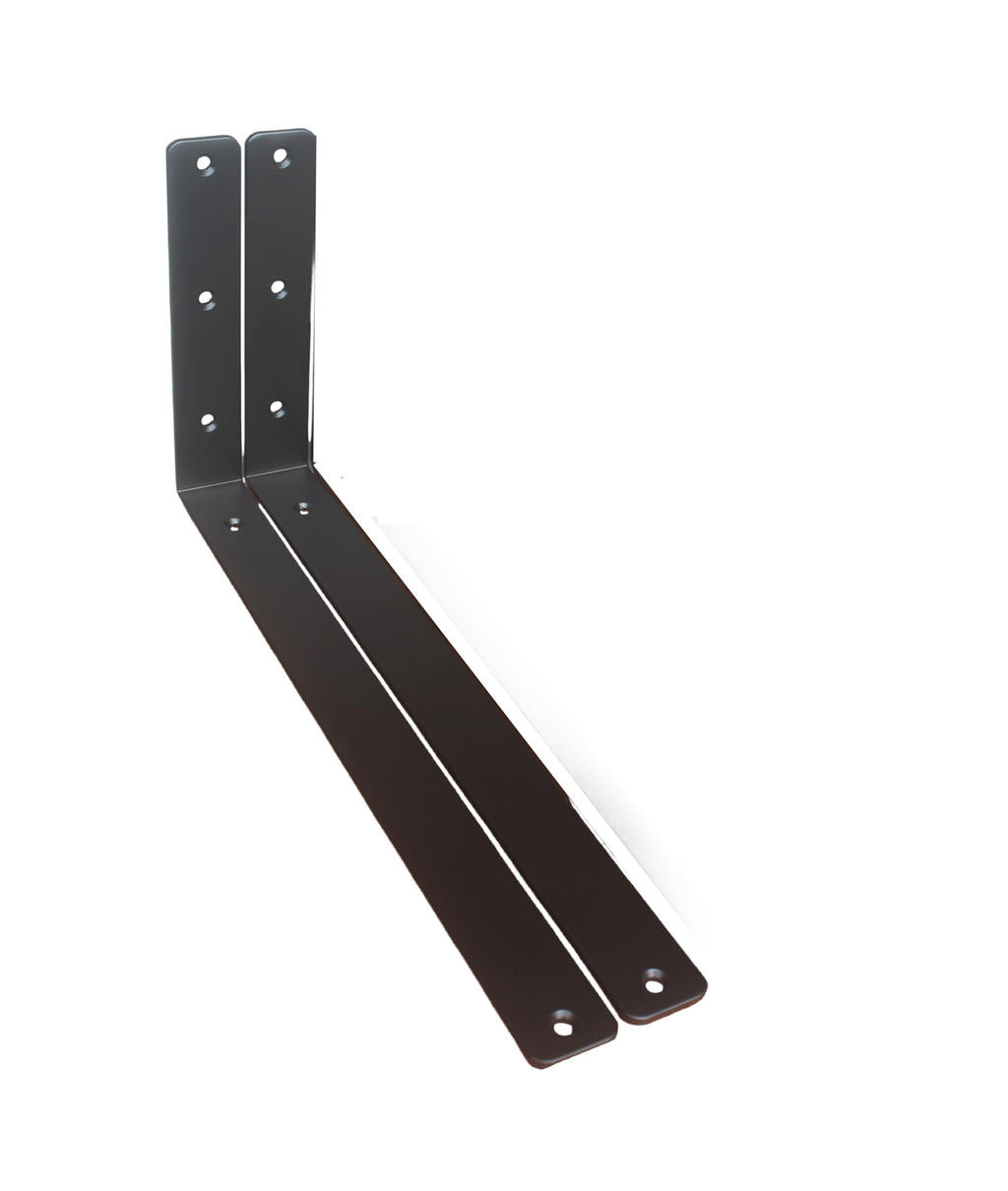 L Shape Metal Shelf Brackets with Screws for Floating Shelves