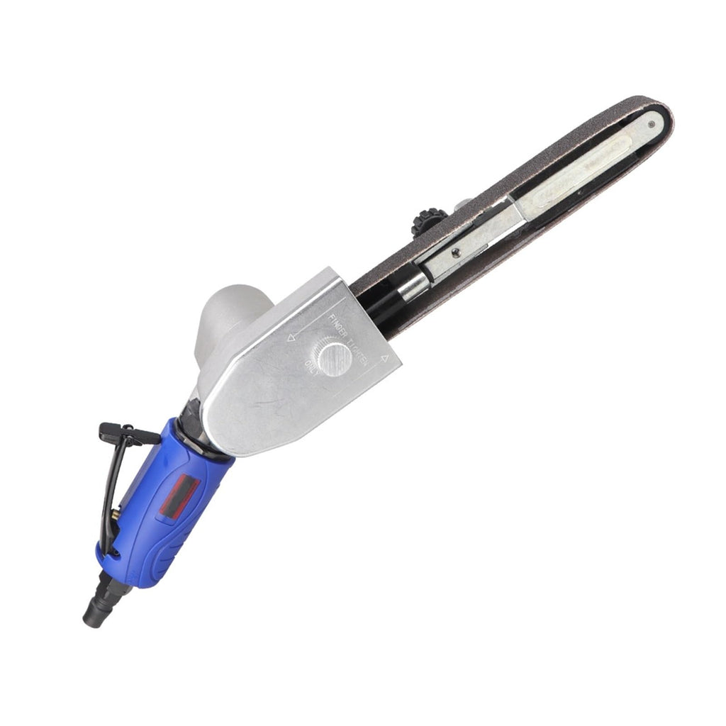360° Rotating Pneumatic Orbital Sander Belt Grinder for Wood Sanding & Polishing