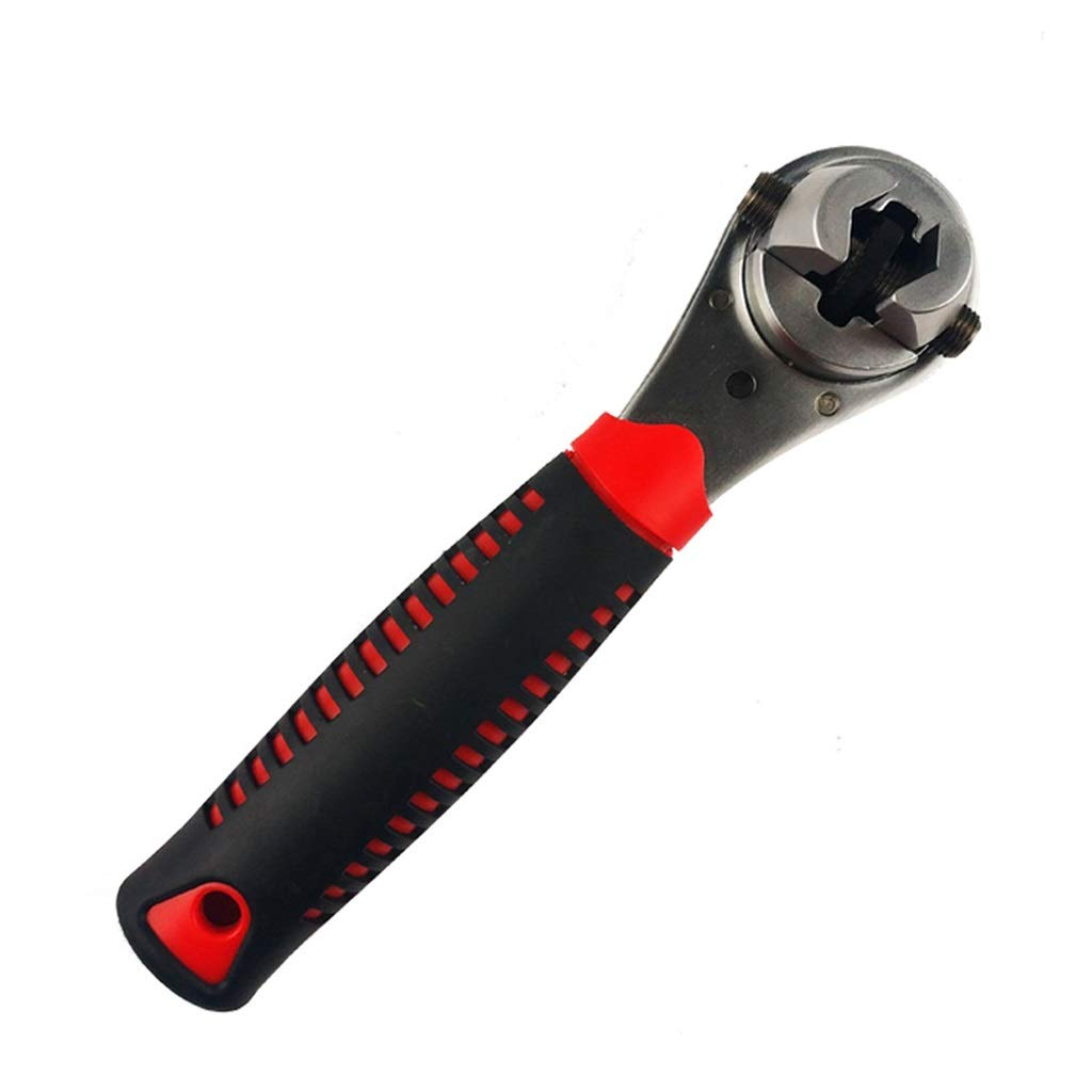 6-22mm Adjustable Universal Ratchet Wrench Multifunctional Repair Tool