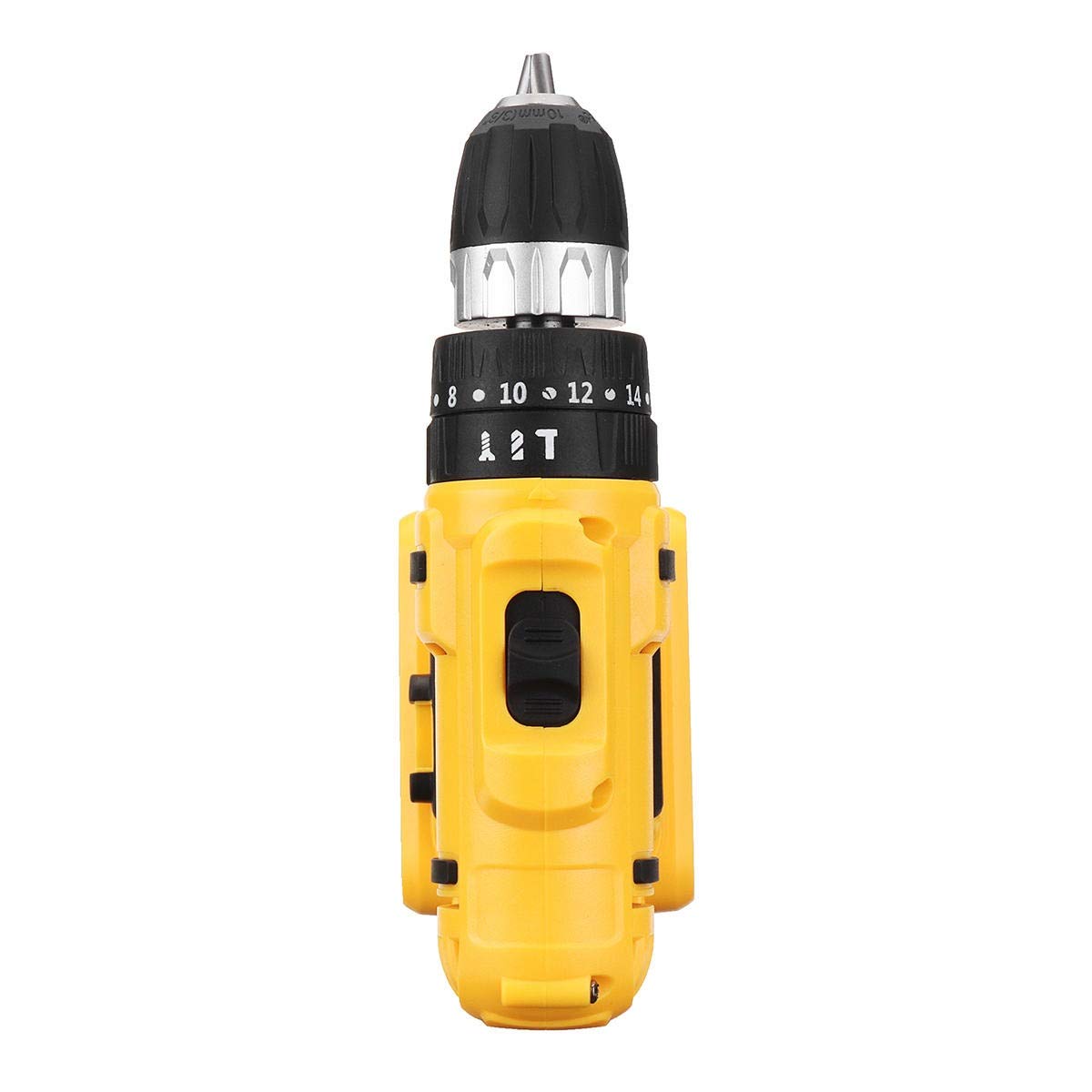 21V Cordless Drill Driver Kit 18+3 Torque with 2x Li-ion Batteries EU Plug