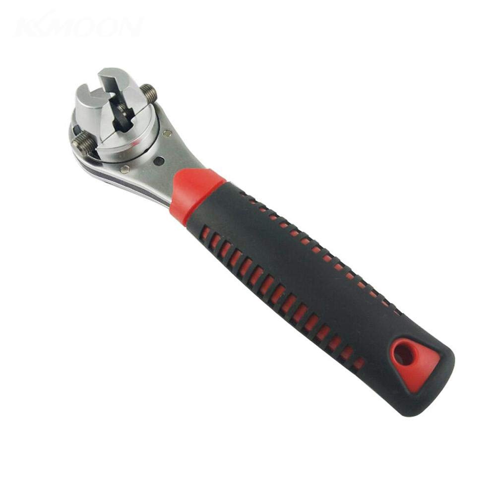6-22mm Adjustable Universal Ratchet Wrench Multifunctional Repair Tool