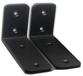 L Shape Metal Shelf Brackets with Screws for Floating Shelves