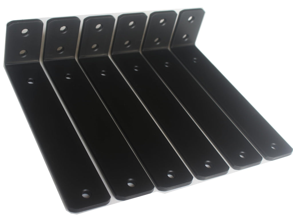L Shape Metal Shelf Brackets with Screws for Floating Shelves