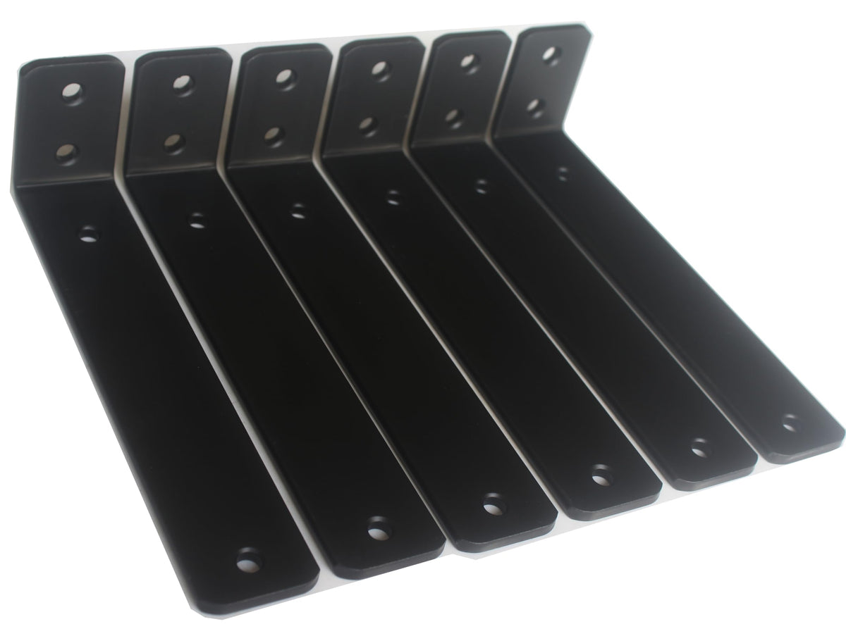 L Shape Metal Shelf Brackets with Screws for Floating Shelves
