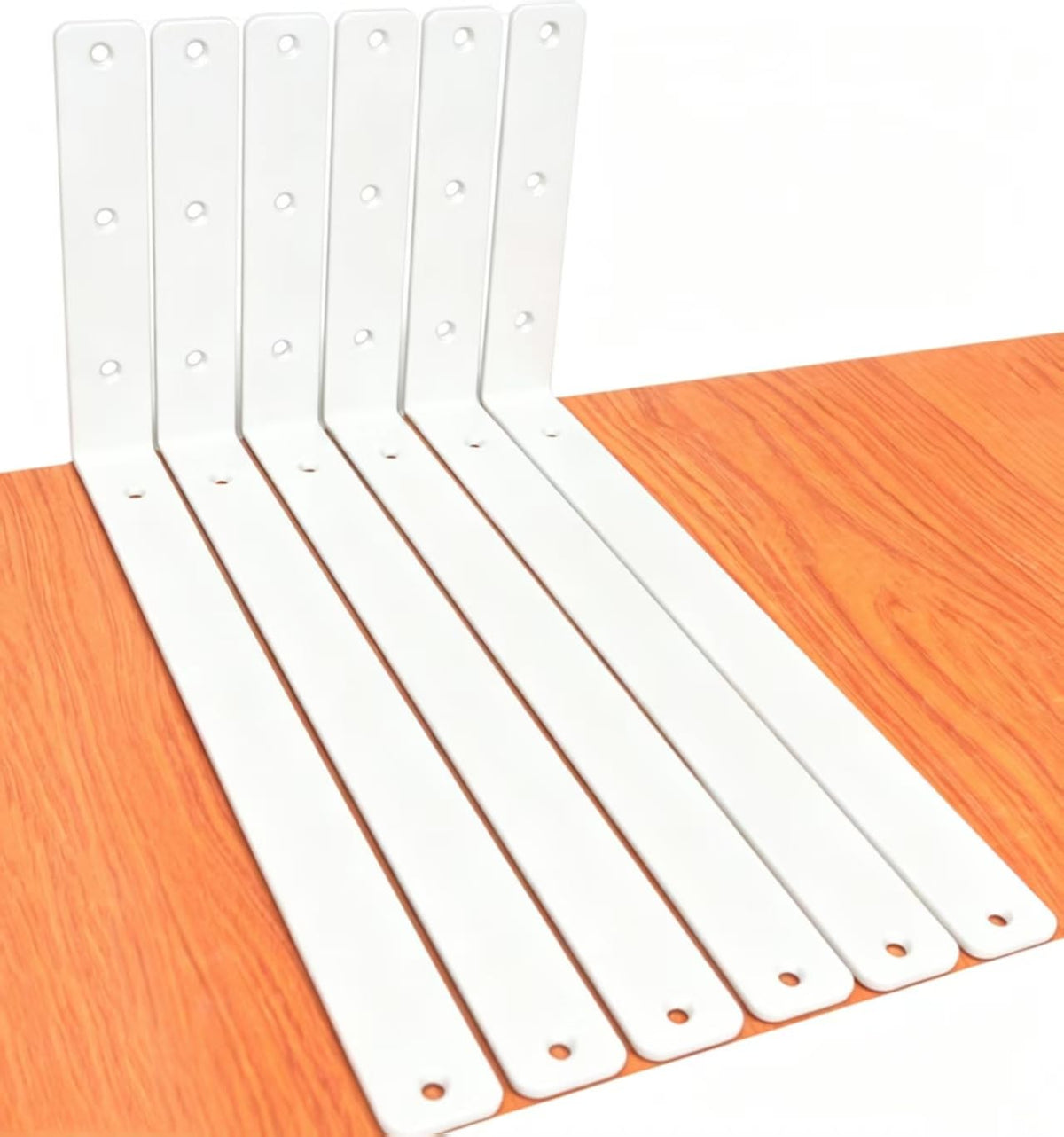 L Shape Metal Shelf Brackets with Screws for Floating Shelves