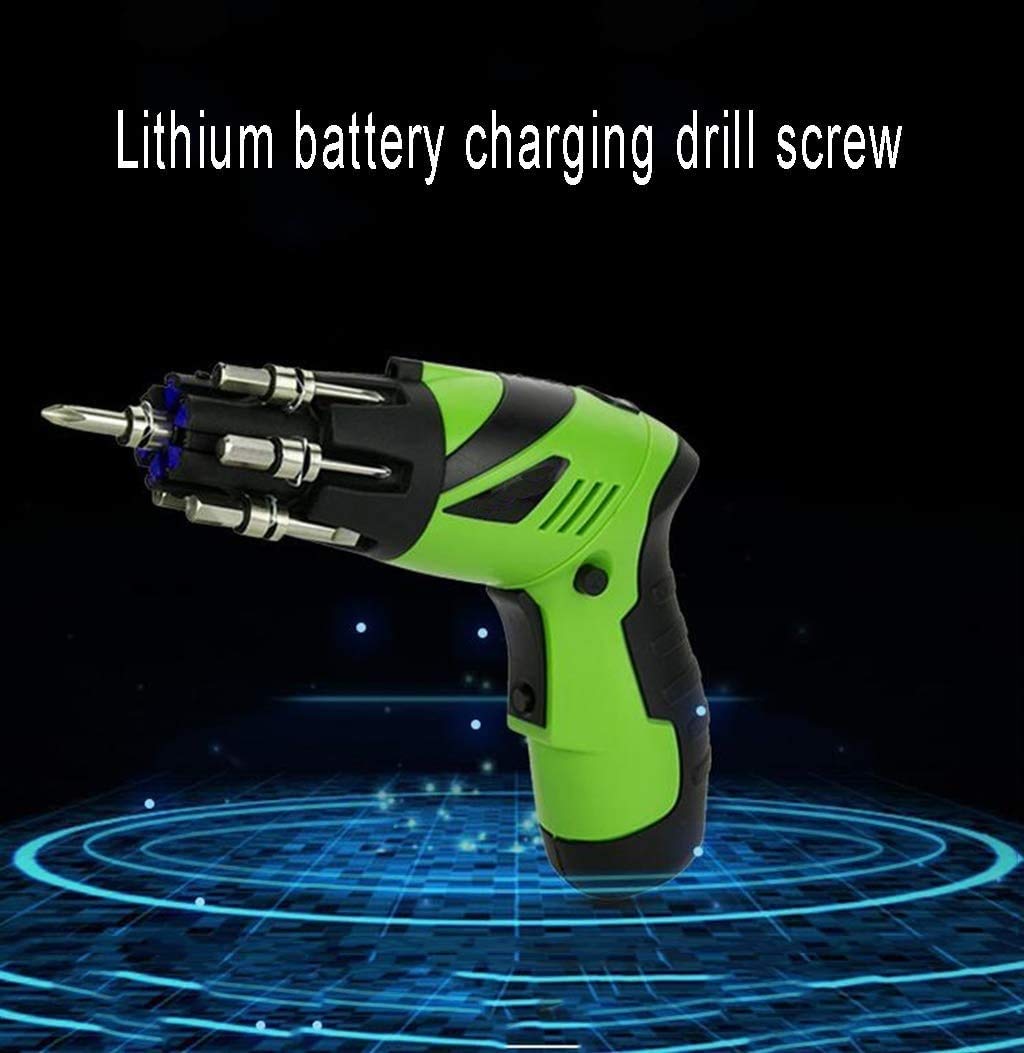 Cordless Impact Driver Drill Kit with Battery Charger and Bag