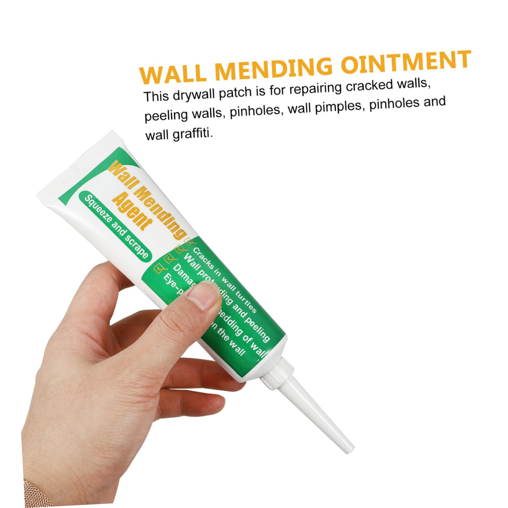 Wall Repair Paste Kit with Scraper, Fast Solution for Drill Holes