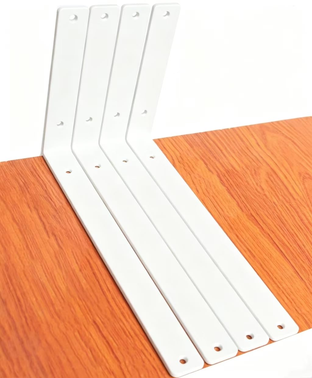L Shape Metal Shelf Brackets with Screws for Floating Shelves