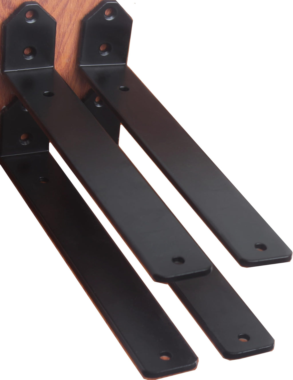 L Shape Metal Shelf Brackets with Screws for Floating Shelves
