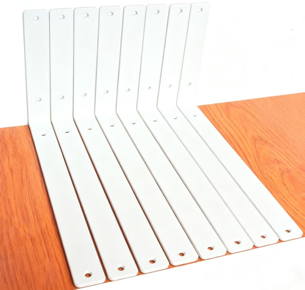 L Shape Metal Shelf Brackets with Screws for Floating Shelves