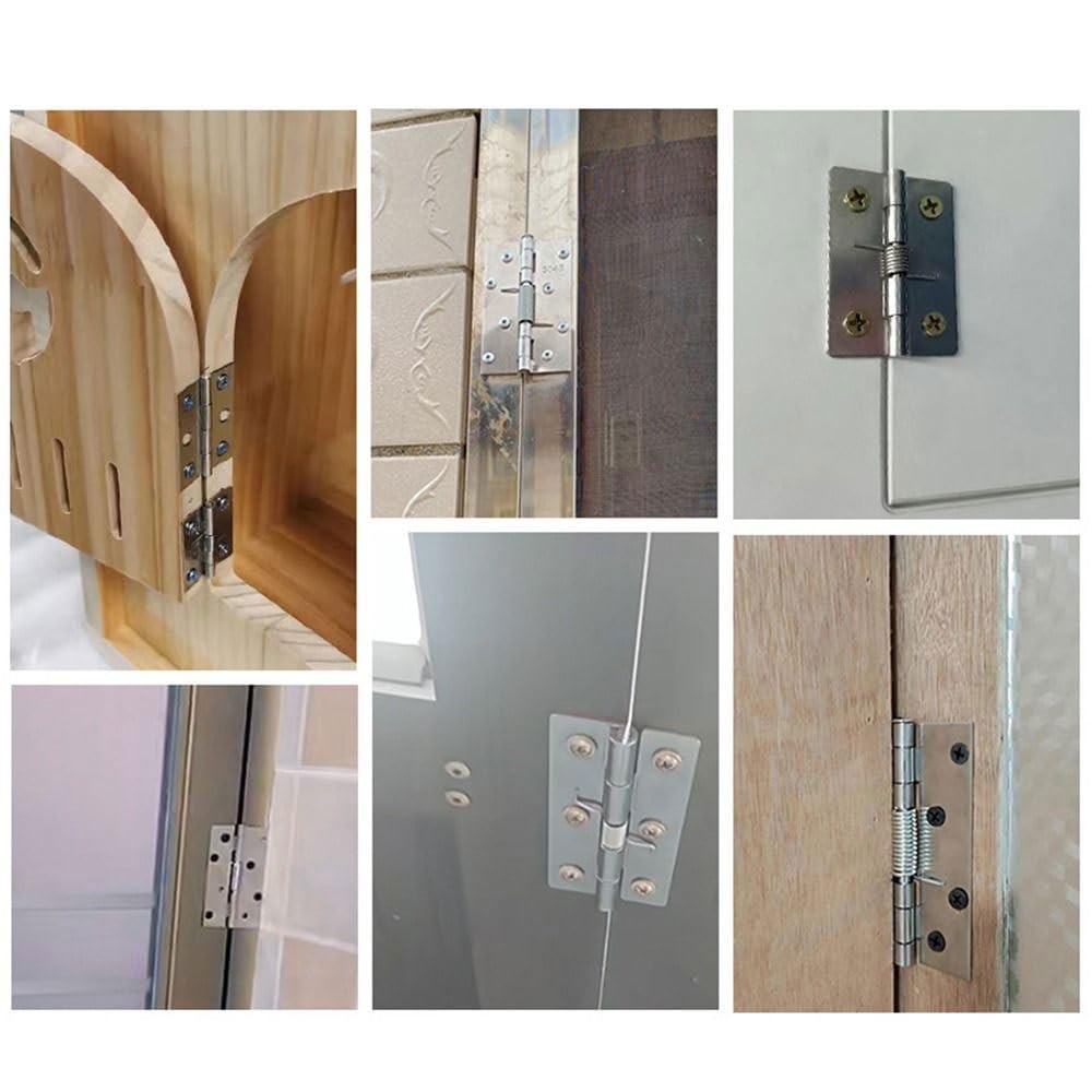 Automatic Rebound Cross Door Hinges for Cabinet, Cupboard & Window