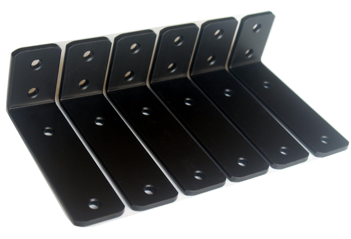 L Shape Metal Shelf Brackets with Screws for Floating Shelves