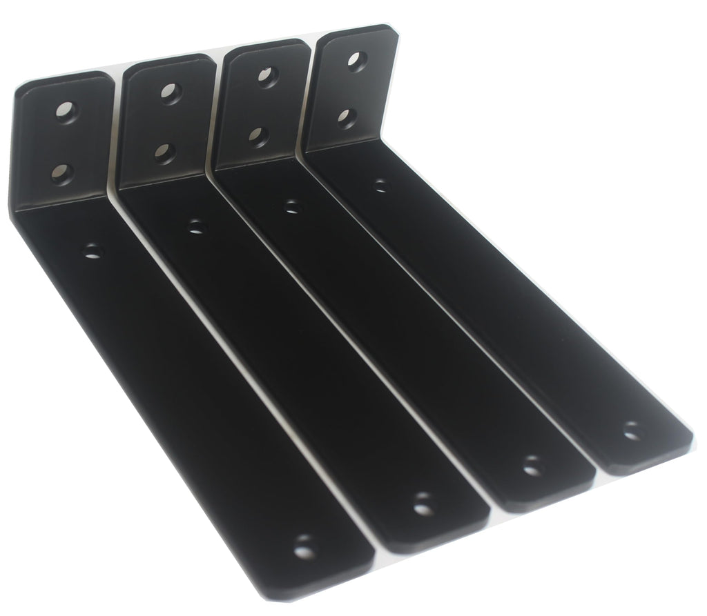 L Shape Metal Shelf Brackets with Screws for Floating Shelves