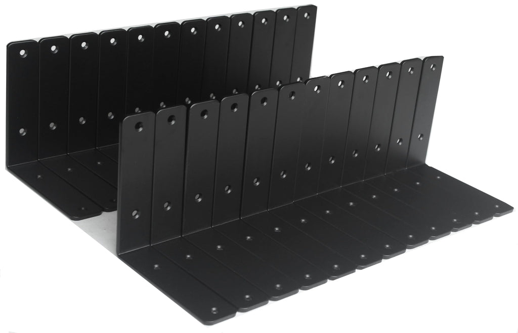 L Shape Metal Shelf Brackets with Screws for Floating Shelves
