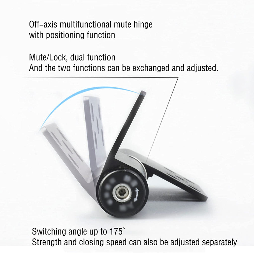 Aluminum Alloy Hydraulic Offset Hinge Soft Close Automatic Door Closer