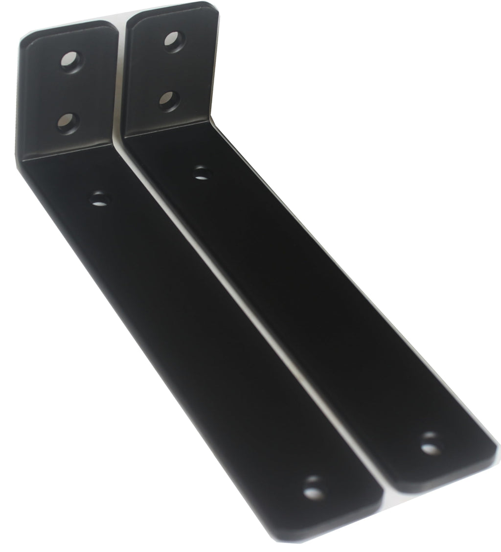 L Shape Metal Shelf Brackets with Screws for Floating Shelves