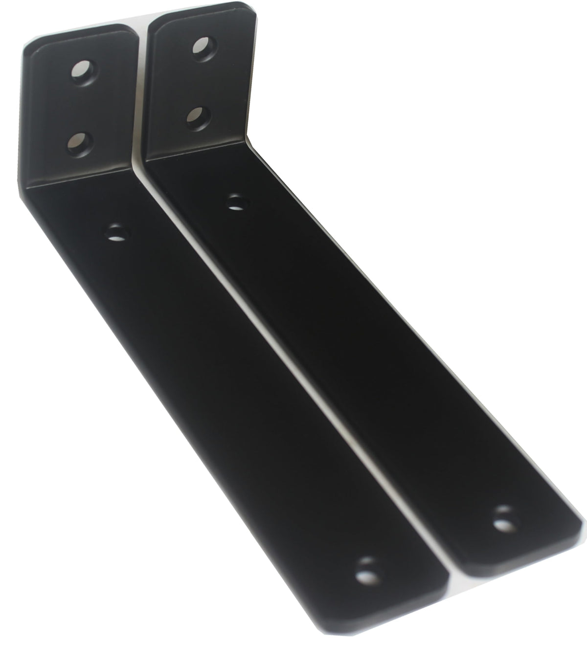 L Shape Metal Shelf Brackets with Screws for Floating Shelves