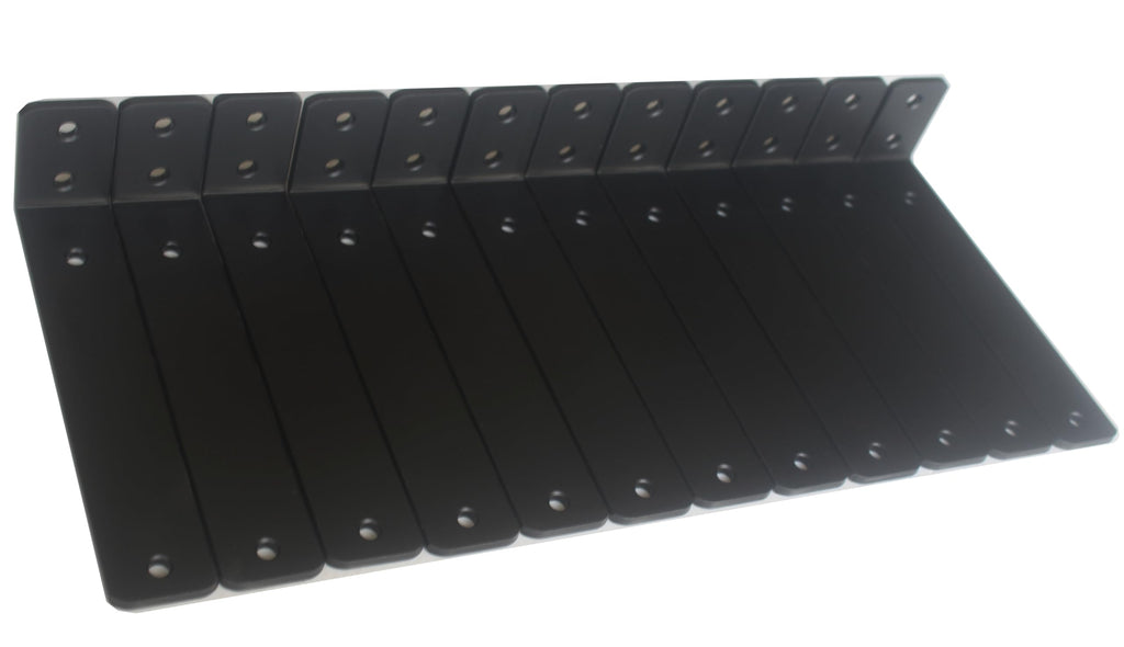 L Shape Metal Shelf Brackets with Screws for Floating Shelves