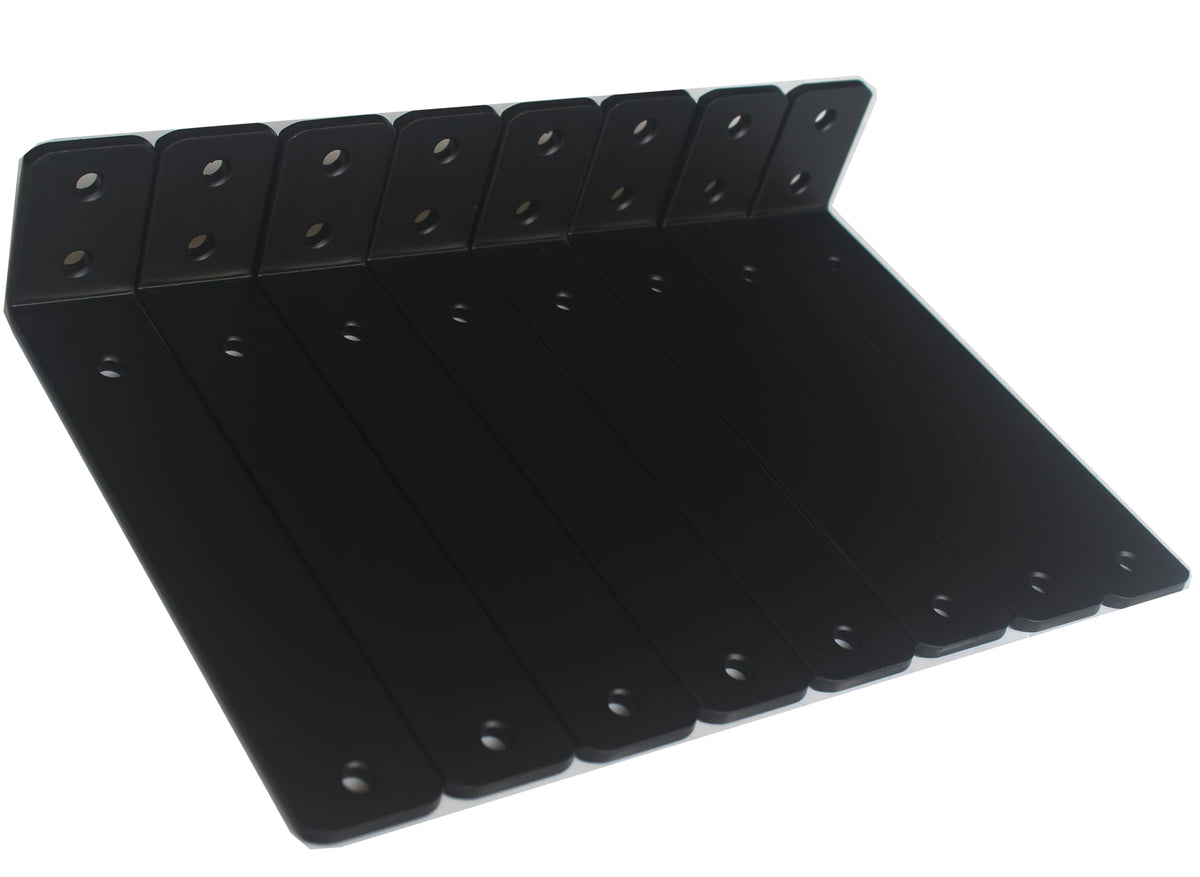 L Shape Metal Shelf Brackets with Screws for Floating Shelves