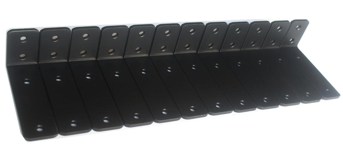 L Shape Metal Shelf Brackets with Screws for Floating Shelves