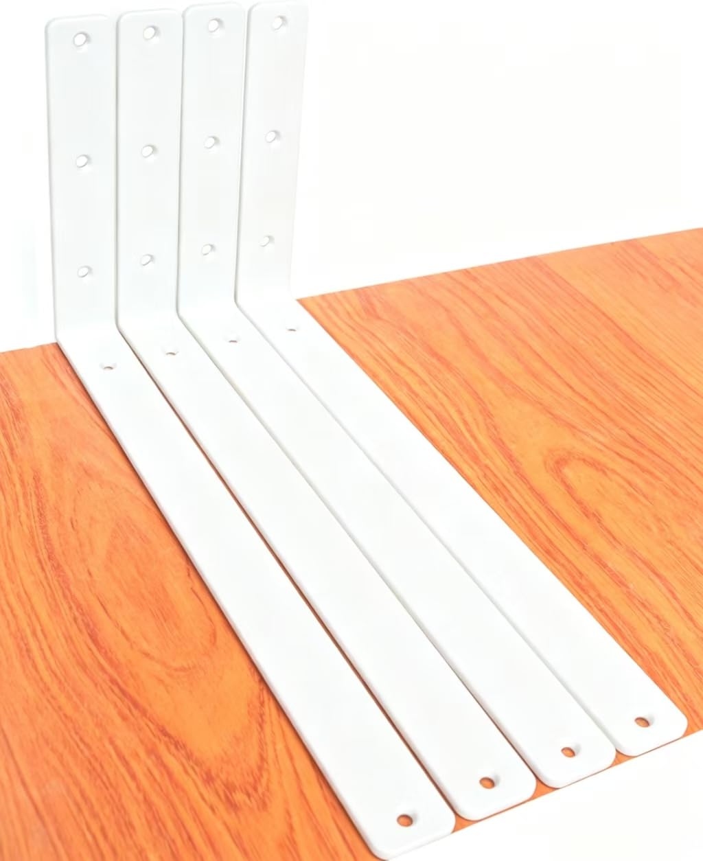 L Shape Metal Shelf Brackets with Screws for Floating Shelves