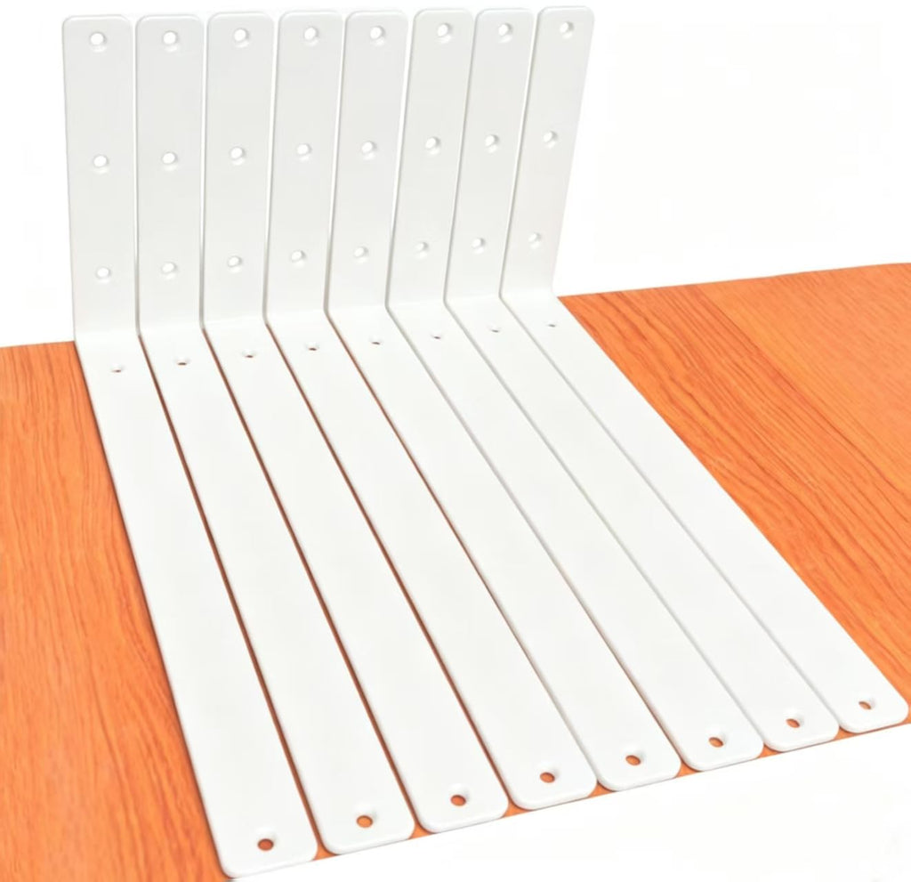 L Shape Metal Shelf Brackets with Screws for Floating Shelves