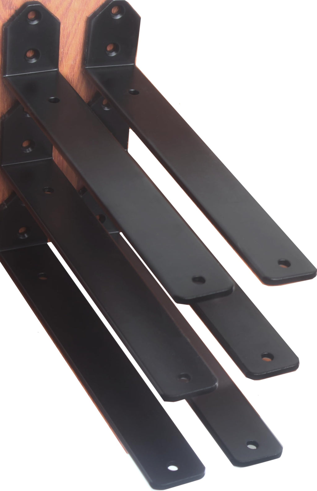 L Shape Metal Shelf Brackets with Screws for Floating Shelves