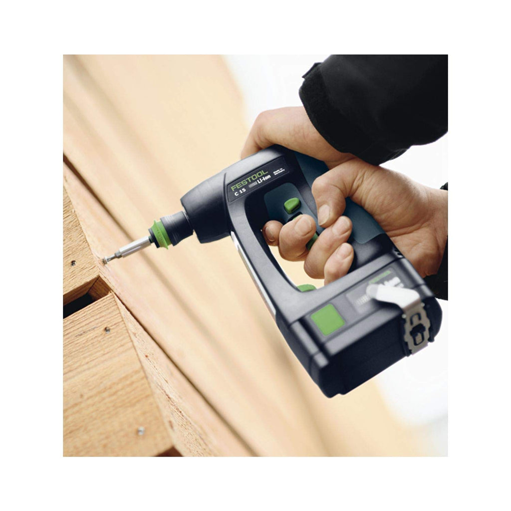 Cordless Drill Kit with Systainer Case 2x 5.2Ah Batteries and Charger