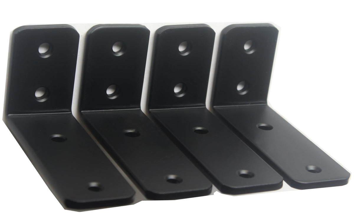 L Shape Metal Shelf Brackets with Screws for Floating Shelves
