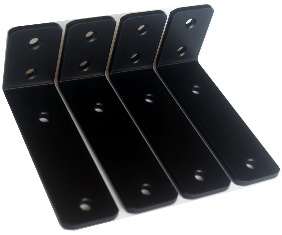 L Shape Metal Shelf Brackets with Screws for Floating Shelves