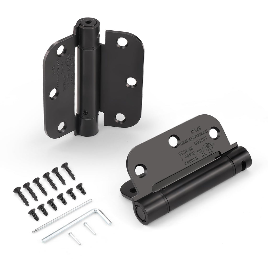 KNOBWELL Self Closing Door Hinges 3.5"