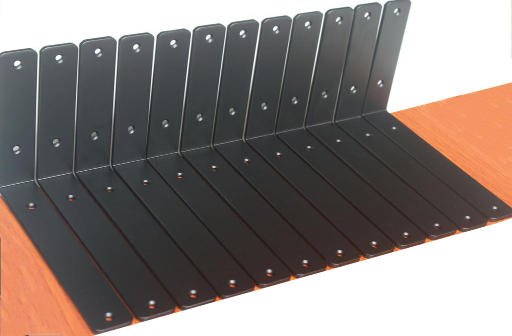 L Shape Metal Shelf Brackets with Screws for Floating Shelves