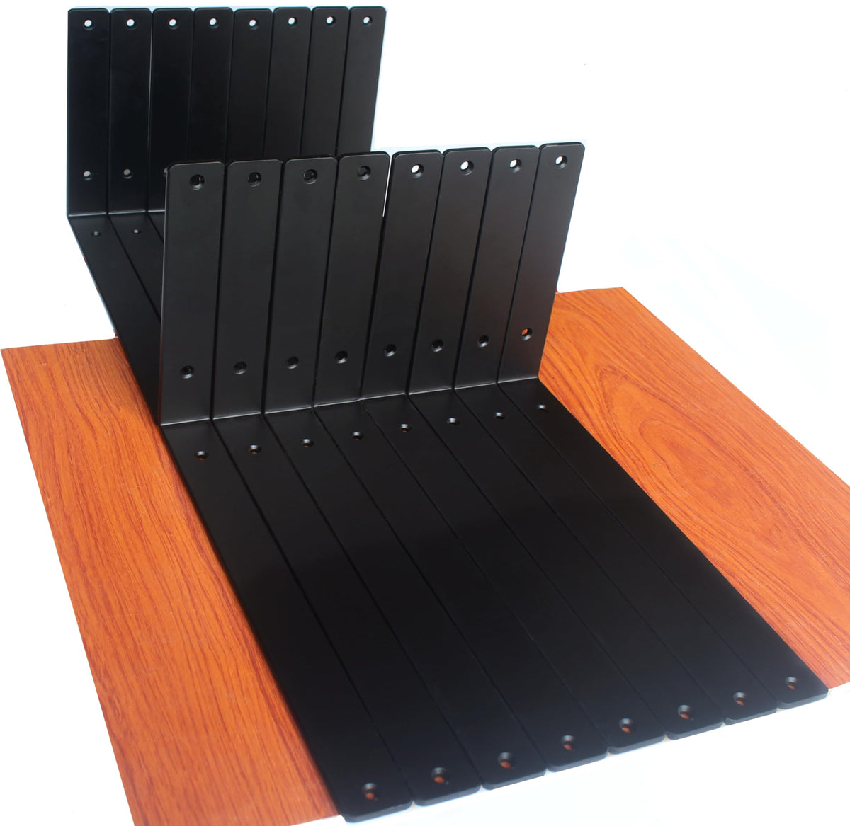 L Shape Metal Shelf Brackets with Screws for Floating Shelves