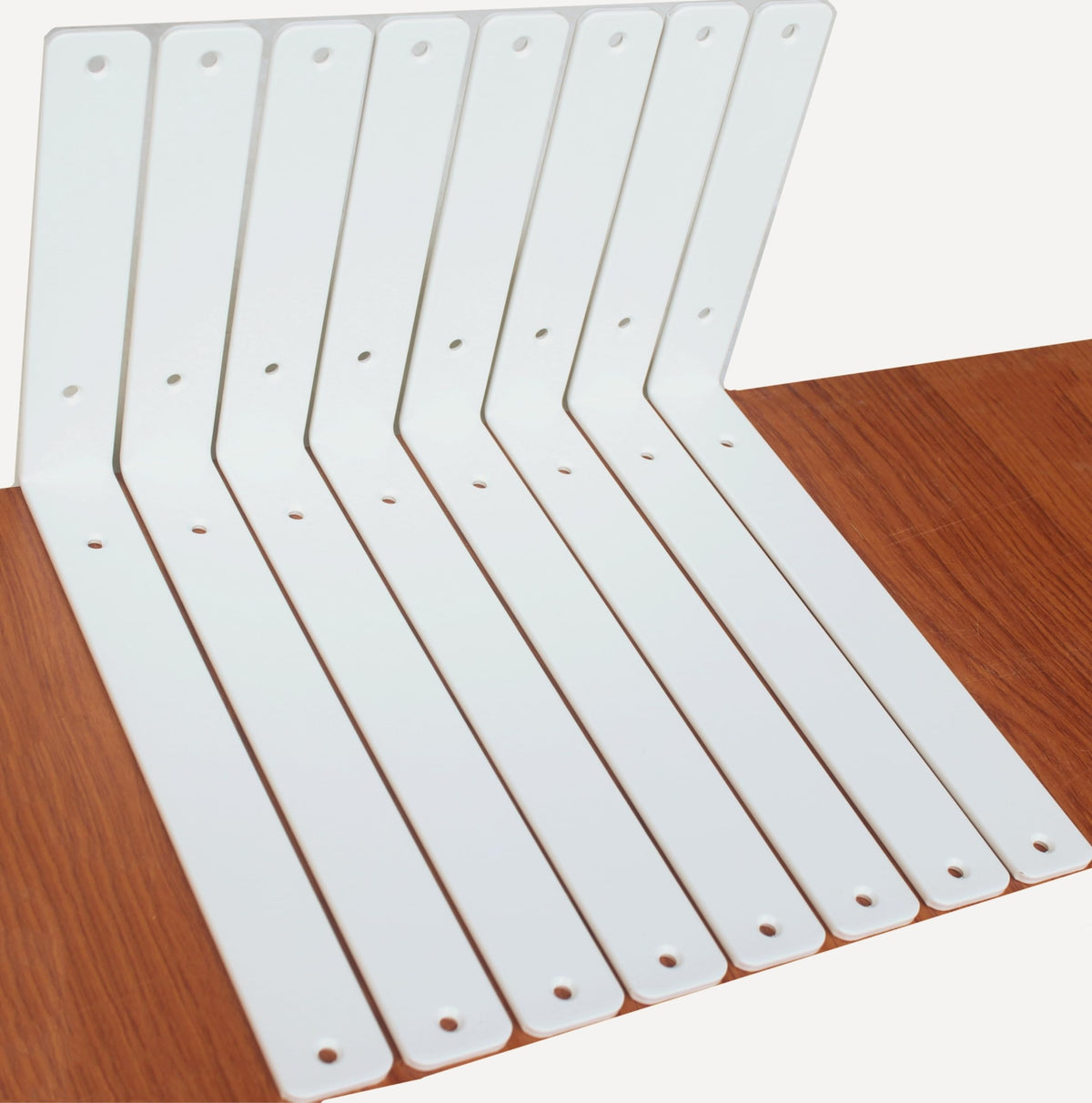 L Shape Metal Shelf Brackets with Screws for Floating Shelves