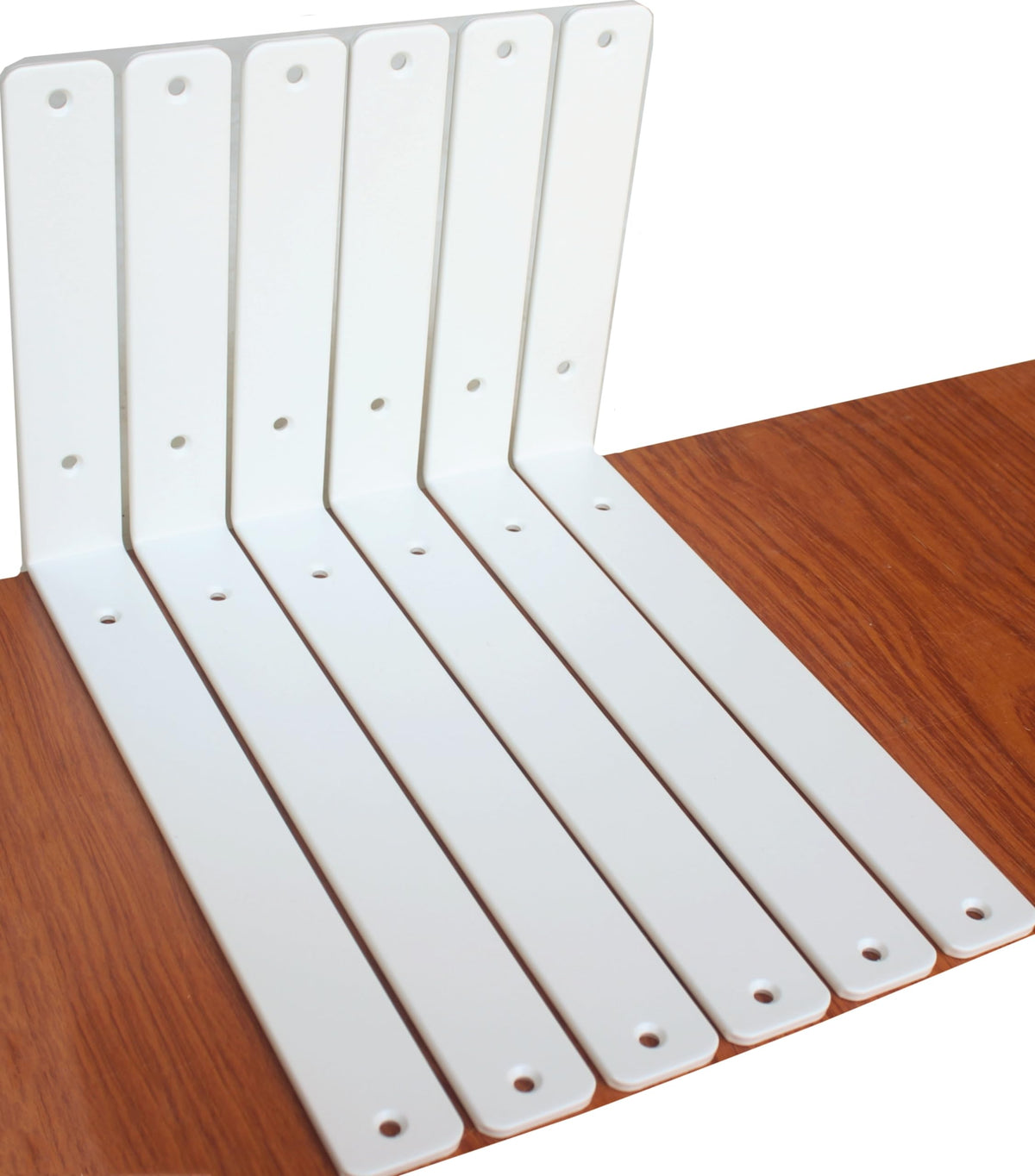 L Shape Metal Shelf Brackets with Screws for Floating Shelves