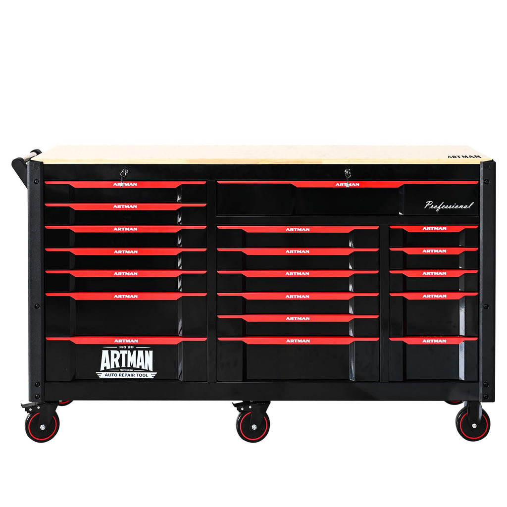 Wall-Mounted Tool Cabinet with Pegboard Rack & Storage