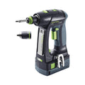 Cordless Drill Kit with Systainer Case 2x 5.2Ah Batteries and Charger