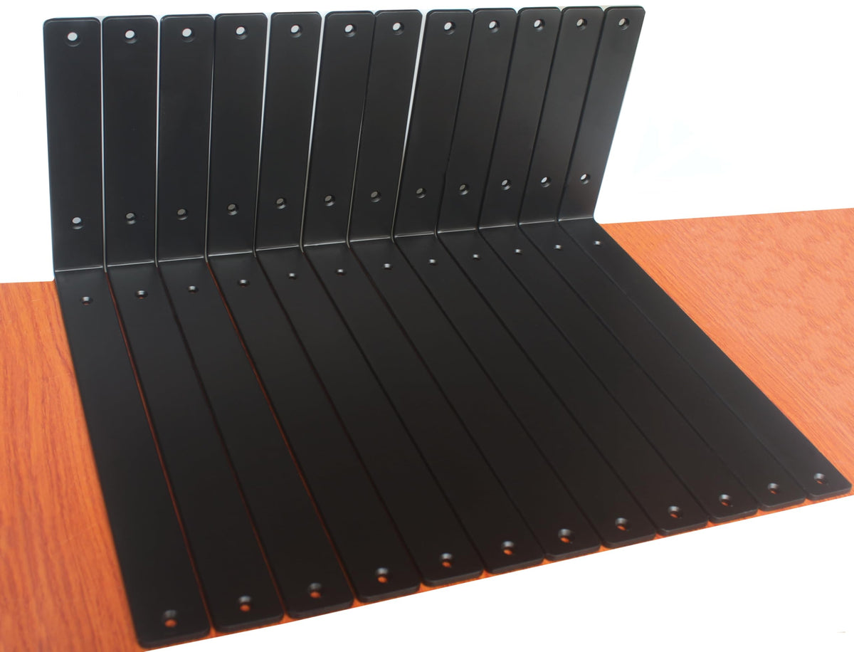 L Shape Metal Shelf Brackets with Screws for Floating Shelves